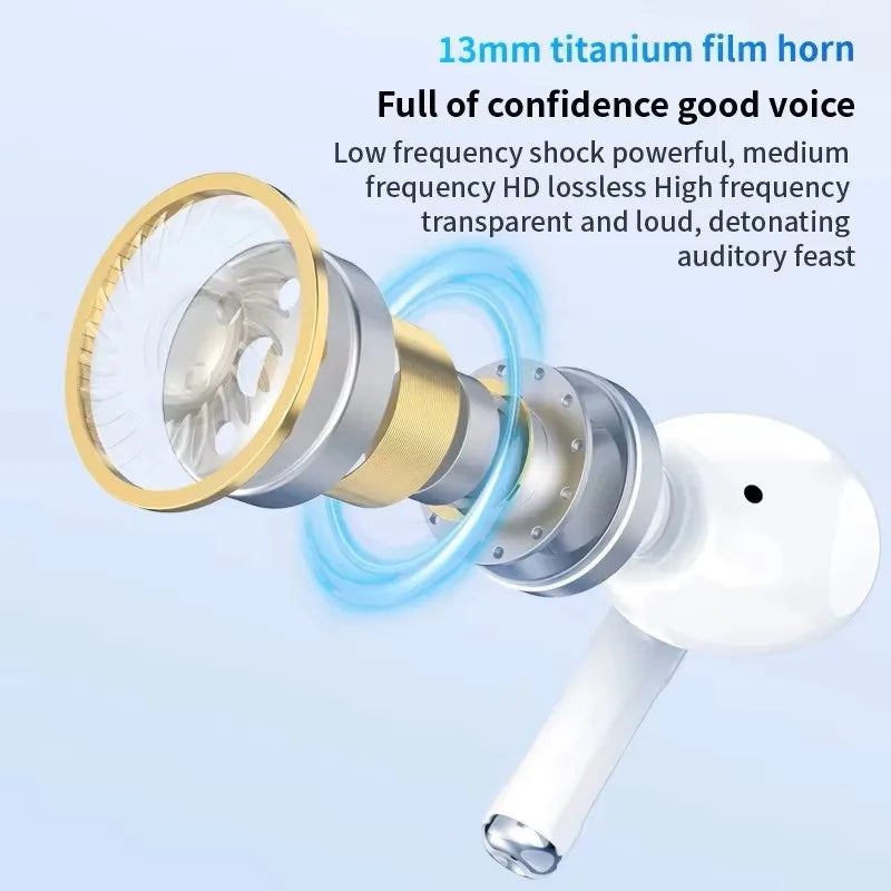 Original Air Pro TWS Max Wireless Bluetooth Earphones In Ear Earbuds Sports Noise Cancelling Headset For Apple iPhone Headphones