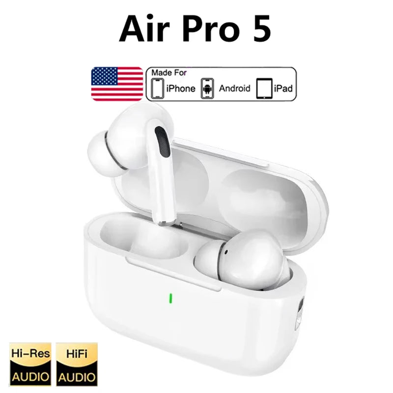 Original Air Pro TWS Max Wireless Bluetooth Earphones In Ear Earbuds Sports Noise Cancelling Headset For Apple iPhone Headphones